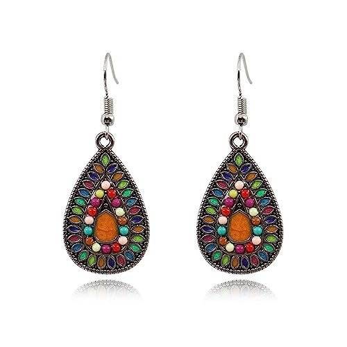 Boucles d'oreilles pendantes légères pour sublimer le visage sans douleur aux lobes