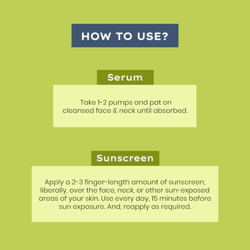 Image of Hyphen Daily Glow Defence Duo - Combo | Brightening Face Serum 15ml & All I Need Sunscreen SPF 50 PA++++ 30ml | Brightens + Protects with Niacinamide,Vit C Rich Kakadu Plum| All Skin Types (Pack of 2)