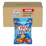 Chex Mix Snack Mix Single Serve Pouch Traditional, 1.75 Oz (Pack of 60)