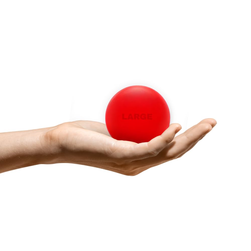 Proverve Gel Exercise Ball for Hand & Finger Therapy | Physio Stress Relief Ball | Finger Exerciser for Physiotherapy, Grip Strength & Pain Relief | Hand Therapy Equipment for Adults & Kids (Large)