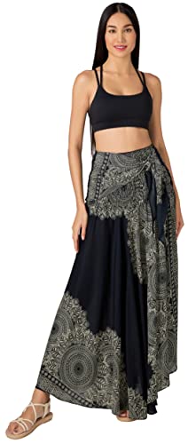 Joob Joob Long Boho Skirts for Women - Bohemian Hippie Maxi Summer Skirt - Image 5