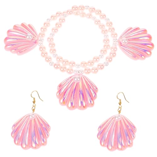 Bijoux de plage coquillage : parure collier boucles d'oreilles contre les looks ternes