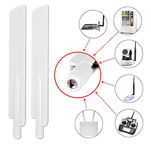 4G LTE Antenna SMA 10dBi (2 pezzi) Omnidirezionale...