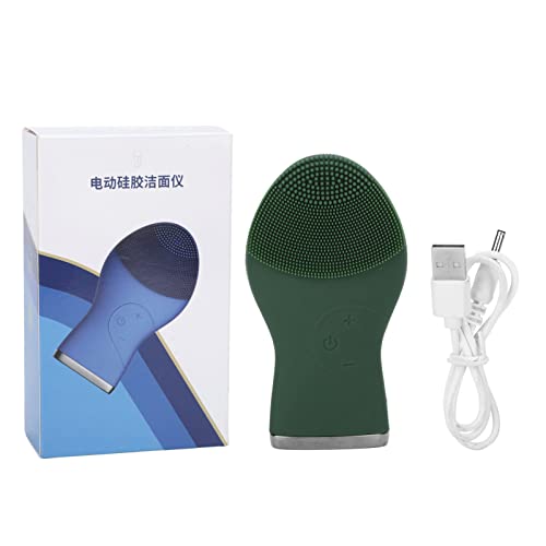 Instrumento de Limpieza Facial, Cepillo Eléctrico de Silicona para Lavado de Cara, Limpieza de Poros, Cepillo Facial, Instrumento de Belleza Ultrasónico