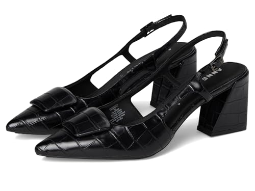 Escarpins Renetta Anne Klein noirs croco en taille 41 pour un style élégant