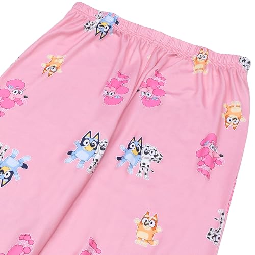Bluey girls 2-piece Loose-fit Pajama Set, Soft & Comfortable3