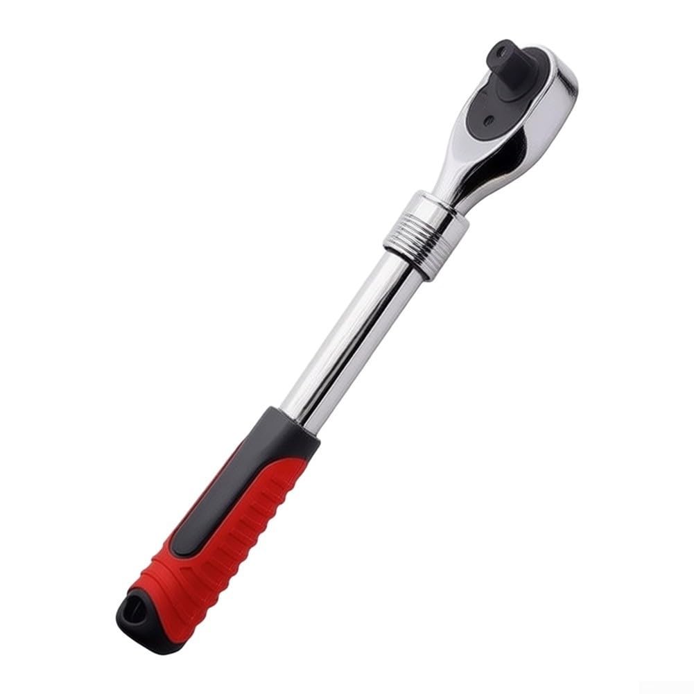 Llave de Carraca Telescópica 72 Dientes 1/2" para acero Llave(Extendable 12 Wrench)