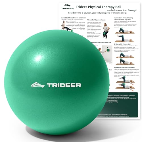 Trideer Exercise Balls Physical Therapy, 9 Inch Pilates Ball Between