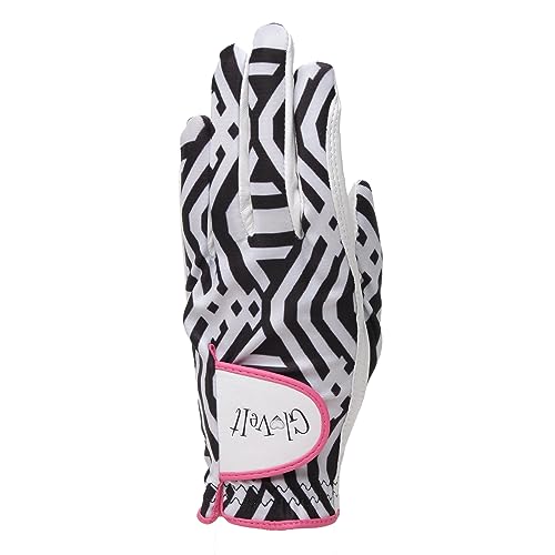 Glove It Ladies Golf Glove - Lightweight and Soft Cabretta Leather Golf Glove for Womens, Features UV Protection - Mod Links