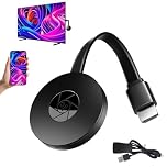 HDM Wireless Display Adapter,4K/1080P Screen Mirroring Dongle with Dual H.265 Decode, Wifi Dongle for Tv/Android/iOS/Windows/Mac,Plug And Play