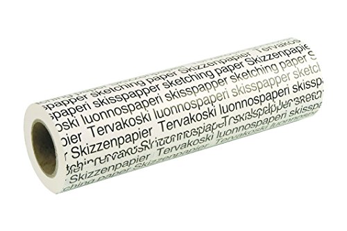 Papier Tervakoski 25 gsm 594 mm x 100 M rouleau idéal pour patrons et architecture