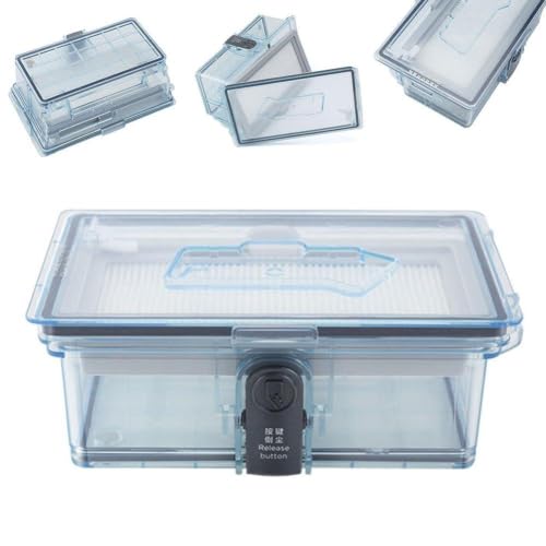 FUBESK Filtre HEPA et boîte à poussière pour Samsung Powerbot-E VR05R5050WK, pour aspirateur robot, performance d'aspiration optimisée et installation facile
