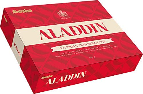 Marabou Aladdin Swedish 6 Boxes of 500g Praline Chocolates, 3 kg Product of Sweden…
