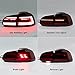 HCMOTIONZ Tail Light Assembly for VW Golf Mk6 Golf 6 MK6 GTI GTD R TSI 2008-2013 with Start-up Animation Sequential Turn Signals/LED Brake Reverse Light Passenger & Driver Side