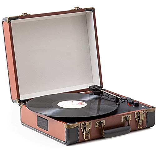 Tourne-Disque, Tourne-Disque Bluetooth, Platine Vinyle avec Haut-parleurs intégrés, Valise à entraînement par Courroie à 3 Vitesses (Taille Unique) - Les Beatles, Paul McCartney, John Lennon, RIngo Starr, George Harrison Tourne-Disque, Tourne-Disque Bluetooth, Platine Vinyle avec Haut-parleurs intégrés, Valise à entraînement par Courroie à 3 Vitesses (Taille Unique)