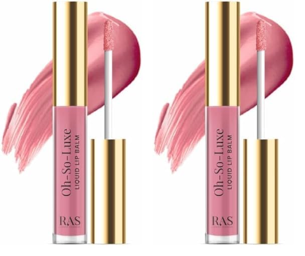 RAS Luxury Oils Oh-So-Luxe Lip and Cheek Tint Balm | Nude Pink | With Goodness of Natural Butters, Luxury Oil & Glycerin | For Soft, Plump Lips | Long-Lasting Hydration to Chapped Lips, 3.2 ml-image-4
