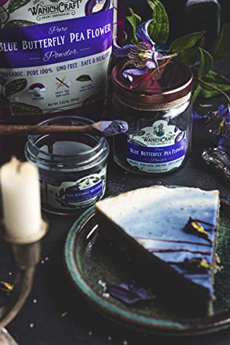 Polvo de flor de guisante azul 100g orgánico miniatura 3