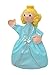 Handpuppe Tierhandpuppen Prinzessin, Blau 29 cm, Ideal für Puppentheater und Rollenspiele, für Kinder Baby Jungen Mädchen