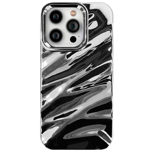 Water Ripple Pattern Soft Silicone iPhone Case for Iphone 13 and 14 (iPhone 13 Pro)