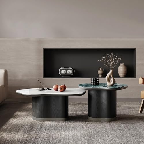 Image of The Attic Milford Coffee Table Set, Modern Coffee Table for Living Room