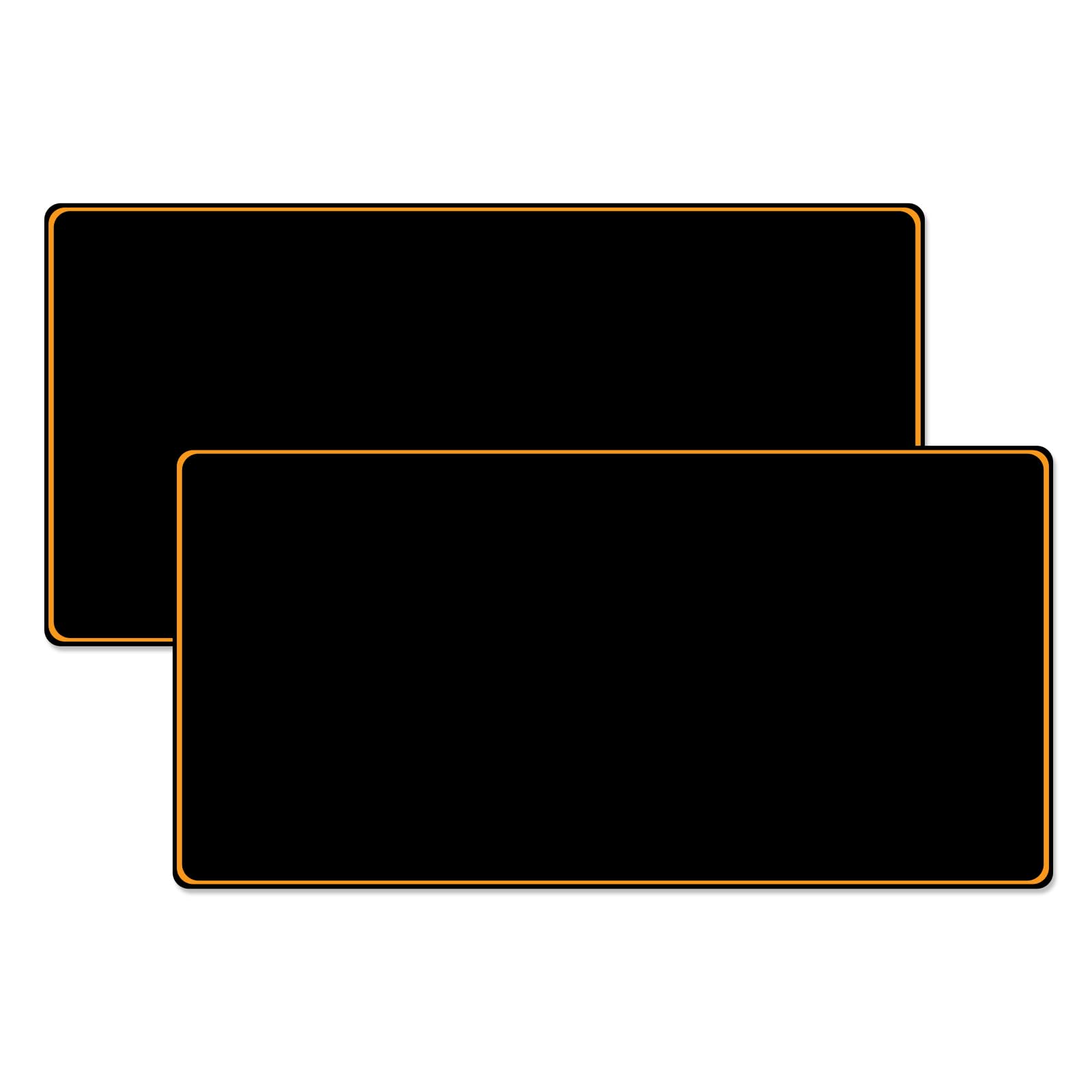 Photo 1 of 2 Pack Driver Car Door Magnets, Magnetic Delivery Driver Car Signs for Drivers -Weather Resistant (10"×5") - (Black)