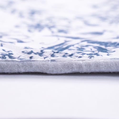 Umiin Ironing Board Cover, 115 × 35 cm, Elastic Ironing Board Covers with 100% Cotton Top and 6 mm Thick Felt Padding - Image 3