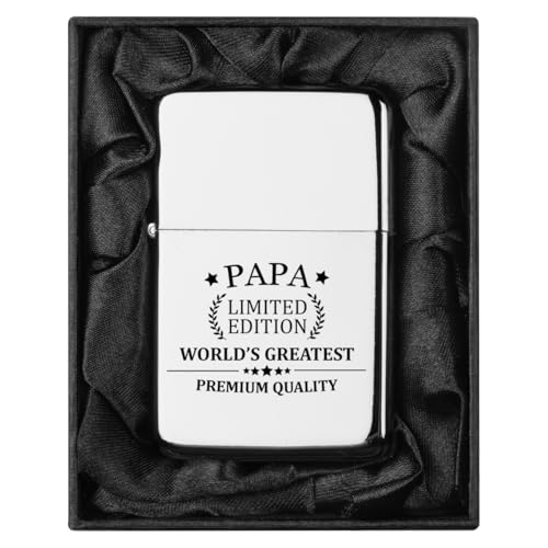 Encendedor en caja regalo forrada en seda negra miniatura 1