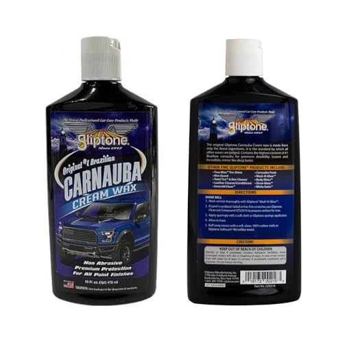 Cera crema para auto Gliptone Carnauba 16 Fl Oz miniatura 3