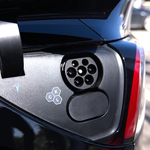 EVify Schutzkappe für CCS-Anschluss magnetisch Abdeckung schützt den DC Ladeanschluss vor Staub und Feuchtigkeit passend für Tesla Model S/3/X/Y & andere EVs