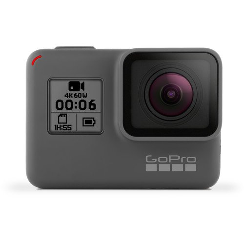 Gopro Hero6 Black Chdhx-601 + 32Gb Microsdhc Card + Micro Hdmi Cable + Case For Gopro Hero4 And Gopro Accessories + Fibercloth Bundle (Selfie Stick) #TOP4