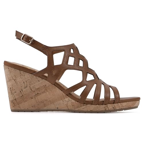 WHITE MOUNTAIN Women's Flaming Wedge Sandal3