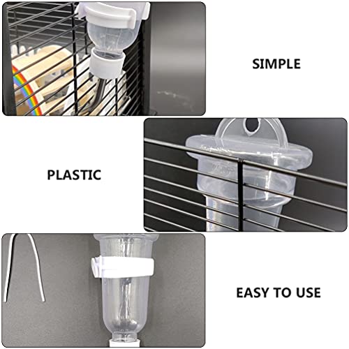 POPETPOP 1 Conjunto de Hamster Pendurado Garrafa de Água Chaleira Alimentador Automático de Água Aut