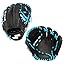 Black/Electric Blue - One-Piece Web