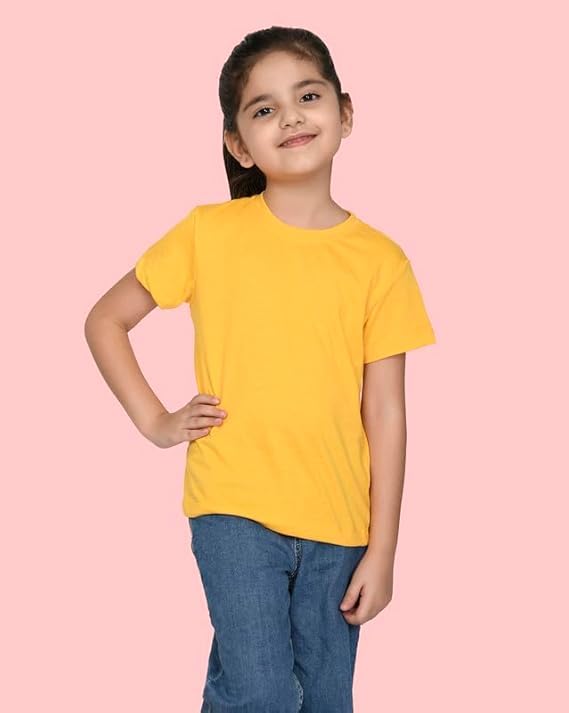 Image of Tshirt for Boys /Girls Unisex Casual Round Neck Half Sleeve Cotton Unisex Kids T Shirts