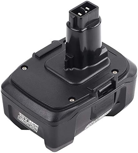 1 Pack 18 Volt 5.0Ah Lithium-Ion Replacement Battery for DEWALT 18V Battery DC9180 DC9096 DC9099 DC9181 DC9182 5000mAH