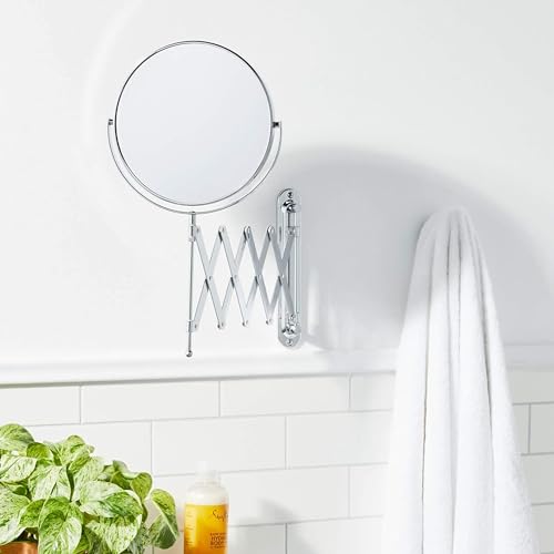 Two-Sided Wall-Mounted Makeup Mirror for Makeup Enthusiasts