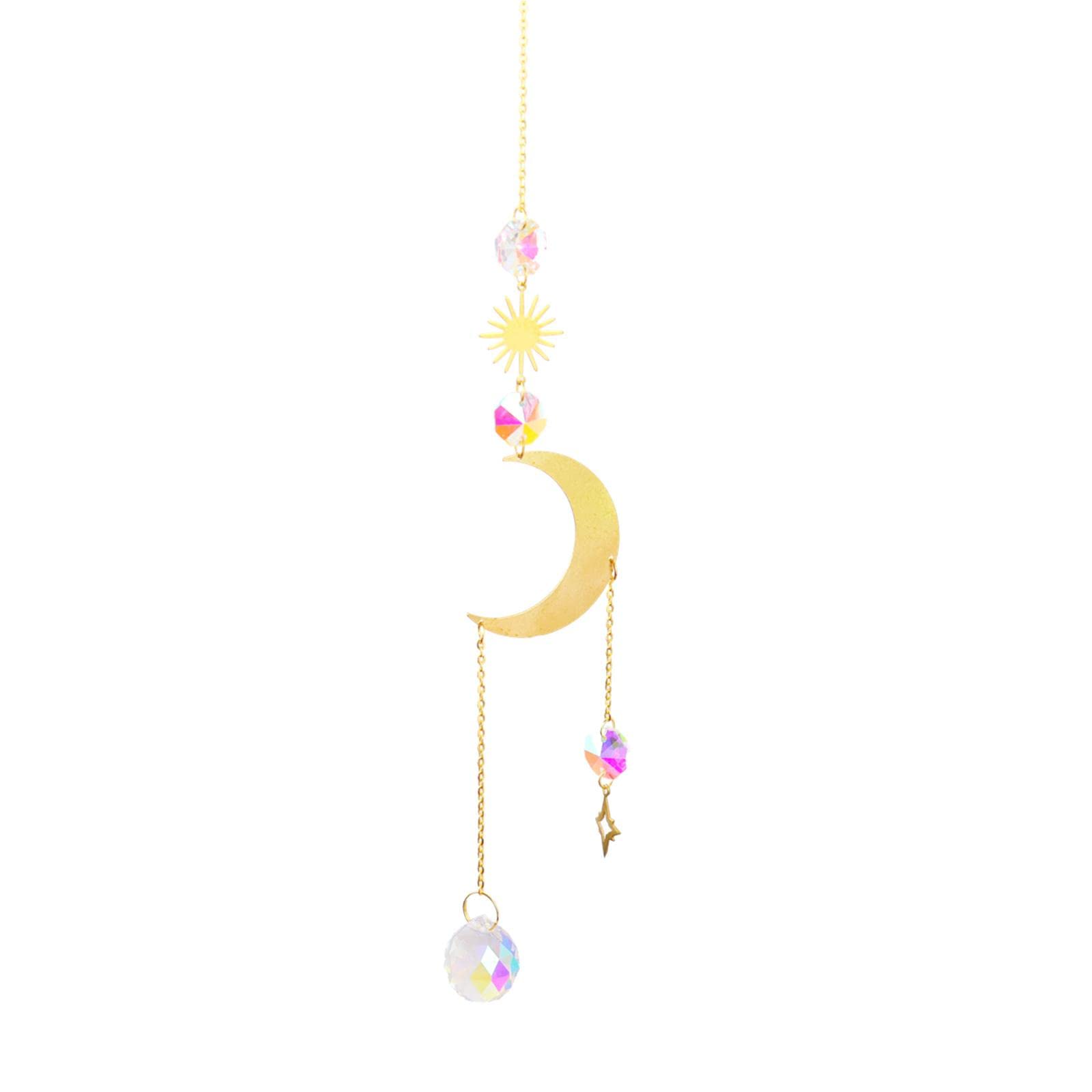 Crystal Suncatcher Balcony Window Hanging Decor Wall Rainbow Maker Model 5-image-36