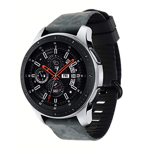 Baaletc kompatibel mit Samsung Gear S3 Frontier/Classic Armband 22mm Ersatz Uhrenarmband Silikon Sportarmband for Samsung Galaxy Watch 46mm/Moto 360 2nd Gen 46mm Smart Watch Cover