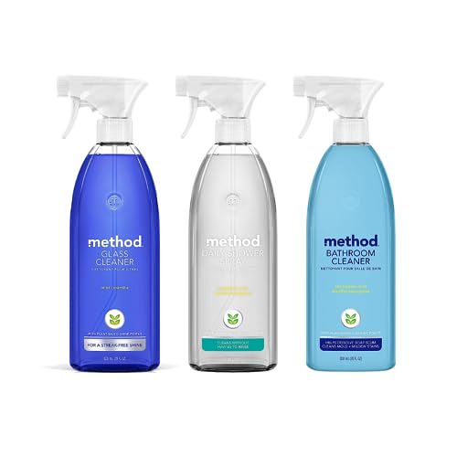 Method All Natural Surface Cleaning Spray - 28oz Variety Pack - (Shower Bathroom and Glass)
