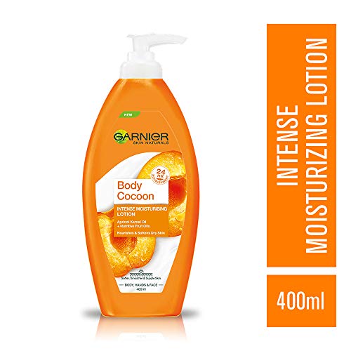 Image of Garnier Body Cocoon Intense Moisturising Lotion, Nourishes and Softens Skin, For Normal Skin, 250ml