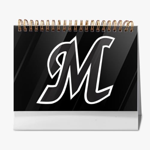 2026年 卓上カレンダー 千葉ロッテマリーンズ 野球応援 デスクトップ カレンダー 小型 月間 書き込み 計画整理用 おしゃれ 記念品 プレゼント 2025年9月?2026年12月