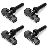 Youxmoto Tire Pressure Sensor Fit 28103-AJ00A, 315Mhz 2008-2018 Fit for Subaru Forester, 2004-2017 Fit for Subaru Legacy Outback, 2009-2019 for Impreza TPMS Sensor, Fit 28103AG00A- 4-Pack