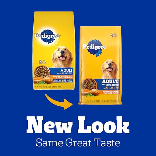 Pedigree-Complete-Nutrition-Adult-Dry-Dog-Food-Roasted-Chicken-Vegetable-Flavor-35-lb-Bag Pedigree Complete Nutrition Adult Dry Dog Food Roasted Chicken Vegetable Flavor 35 lb Bag