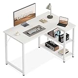 Coleshome Escritorio Esquinero, Escritorios en l Adecuado para la Oficina en Casa