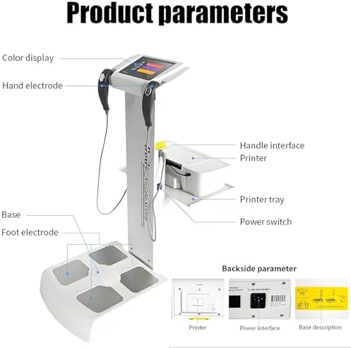 Professional Body Fat Scale & Composition Analyzer, Smart Body Fat Detection, Accurate Muscle & Weight Analysis, High Precision Professional-Grade Health Monitor