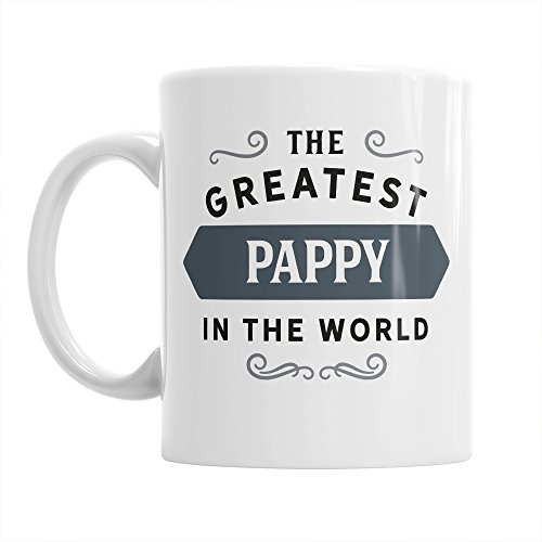 Mainly Mugs Pappy Gift for Birthday Christmas Best Pappy Coffee Mug Present Keepsake