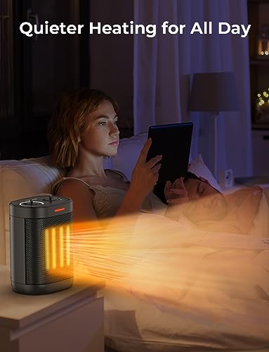 image for Oprunsy 1500W Space Heaters for Indoor Ues, Electric Portable Heater w