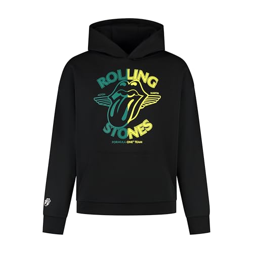 Aston Martin F1 Men's Rollings Stones Hoody Black