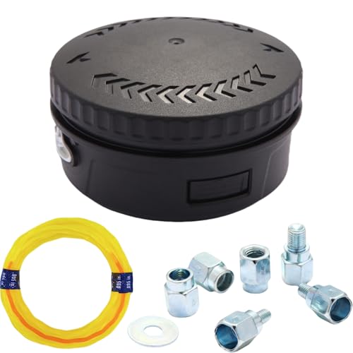 Quintillus H03 Weed Eater Head Universal Trimmer Head String Trimmer Head Bump Feed Weed Wacker Head Grass Trimmer Head Replacement for Weed Warrior, Echo, Husqvarna, Comes with .095 Trimmer Line