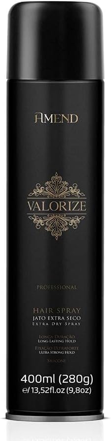 Hair Spray Amend Ultraforte 400ml para Cabelos Fortes — Melhor Spray para Volume Extra